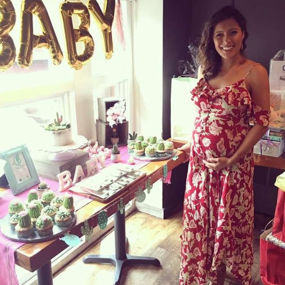 Top shop maternity dress. Size S